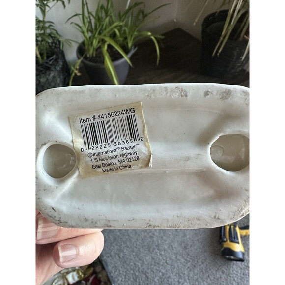 Vintage International Bazaar Nativity Scene Porcelain Gold Trim - Picture 14 of 16